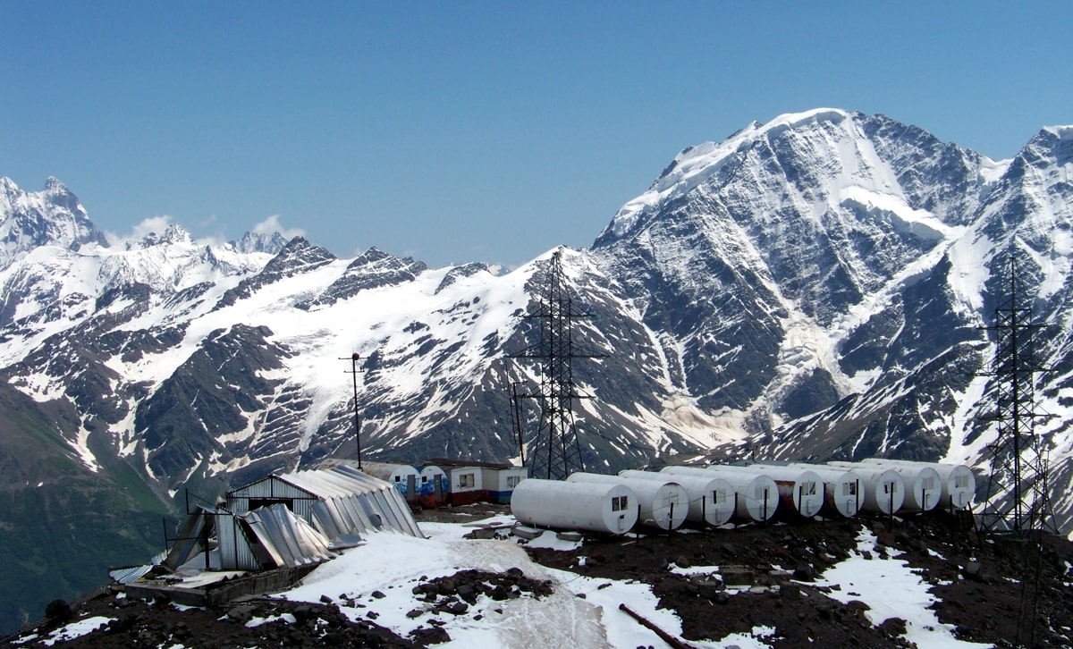 Schronisko Beczki na Elbrusie
