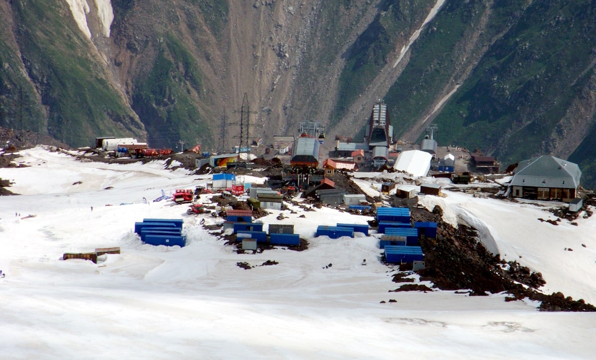 Schrony na Elbrusie